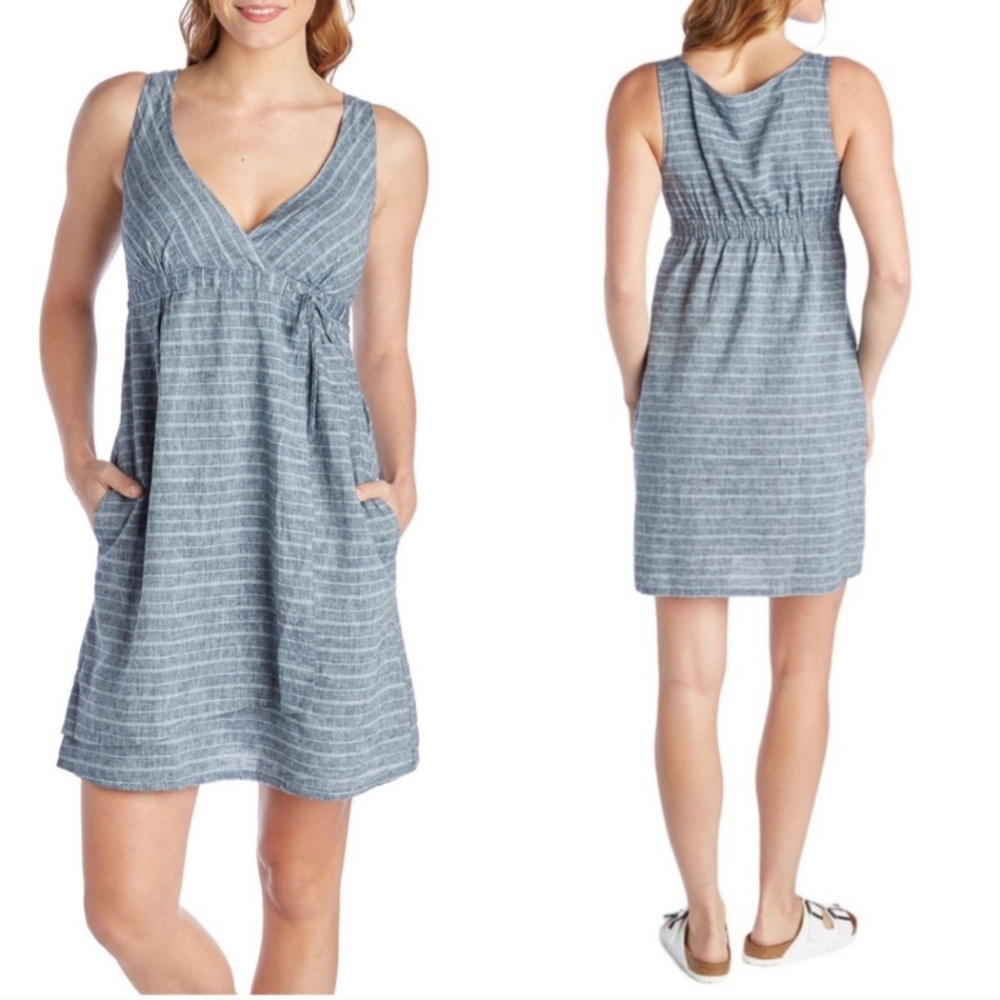 Patagonia Women's Striped Blue Mini Dress